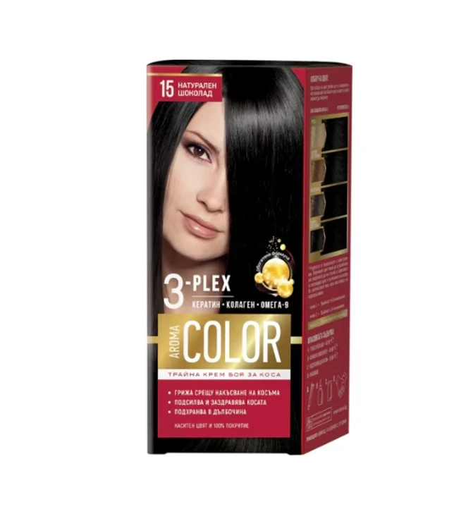 Aroma Color Vopsea Par 15 Natural Chocolate